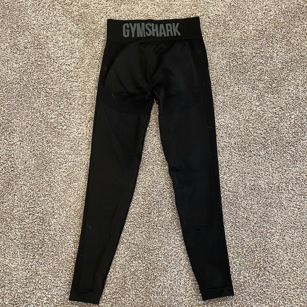 GYMSHARK Black Leggings (m)